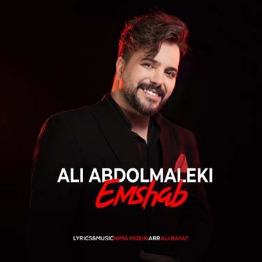 دانلود آهنگ علی عبدالمالکی به نام امشب