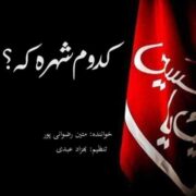 دانلود آهنگ جدید متین رضوانی پور کدوم شهره که