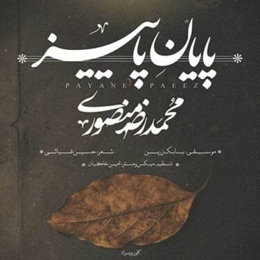دانلود آهنگ جدید محمد رضا منصوری پایان پاییز