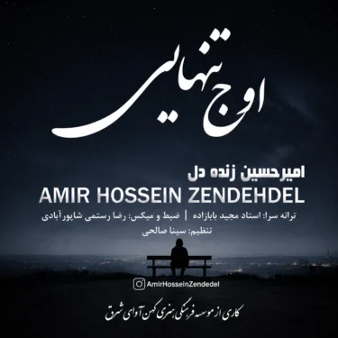 دانلود آهنگ جدید امیرحسین زنده اوج تنهایی