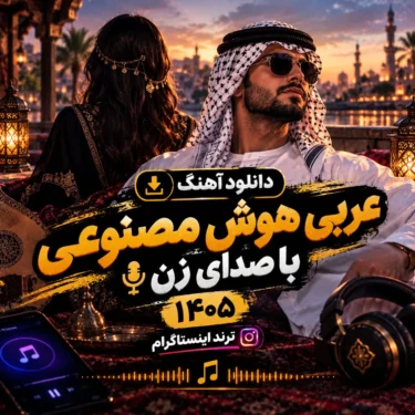 دانلود آهنگ عربی هوش مصنوعی با صدای زن ۱۴۰۵ | ترند اینستاگرام