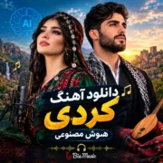دانلود آهنگ کردی هوش مصنوعی (صدای زن و مرد)