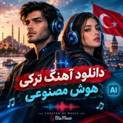 دانلود آهنگ ترکی هوش مصنوعی با صدای زن | استانبولی و آذری + مینل