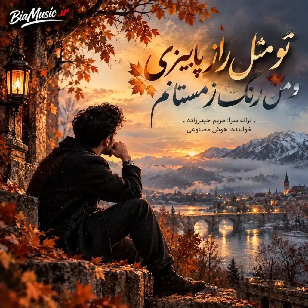 تو مثل راز پاییزی و من رنگ زمستانم (هوش مصنوعی)
