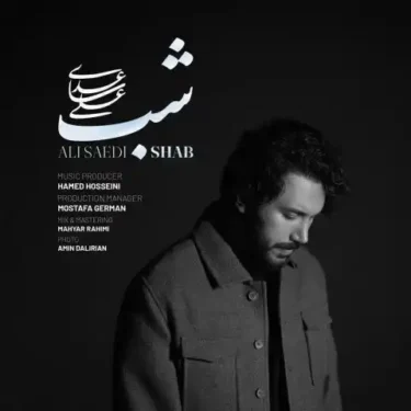 دانلود آهنگ جدید علی ساعدی شب