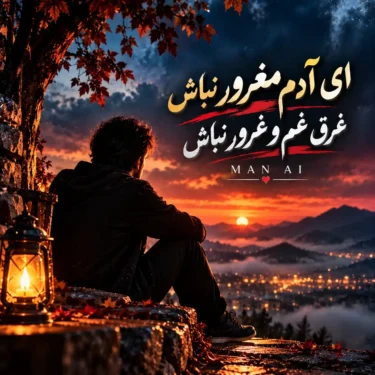 دانلود آهنگ ای آدم مغرور نباش غرق غم و غرور نباش (هوش مصنوعی)