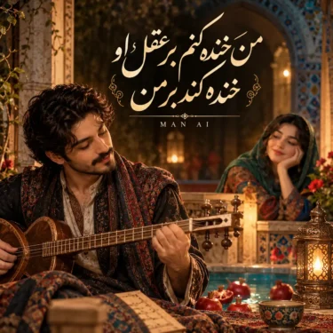 دانلود آهنگ من خنده کنم بر عقل او خنده کند بر من (هوش مصنوعی)
