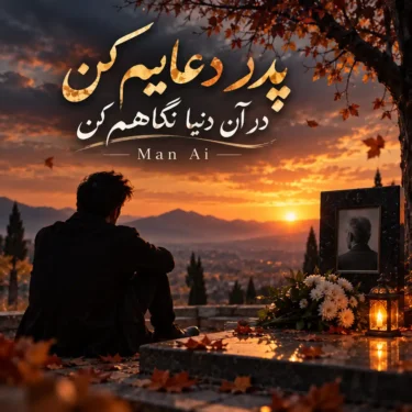 دانلود آهنگ پدر دعایم کن در آن دنیا نگاهم کن (هوش مصنوعی)