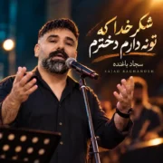 دانلود آهنگ شکر خدا که تونه دارم دخترم سجاد باغنده