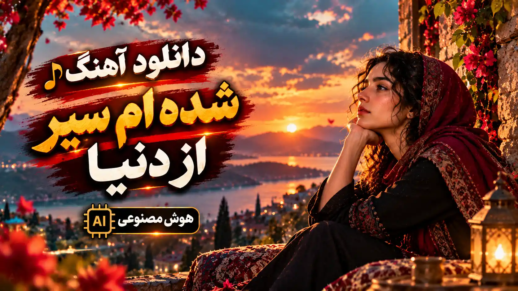 دانلود آهنگ شده ام سیر از دنیا چه کنم در کوچه عشق شده ام یک رهگذر حیران (هوش مصنوعی)